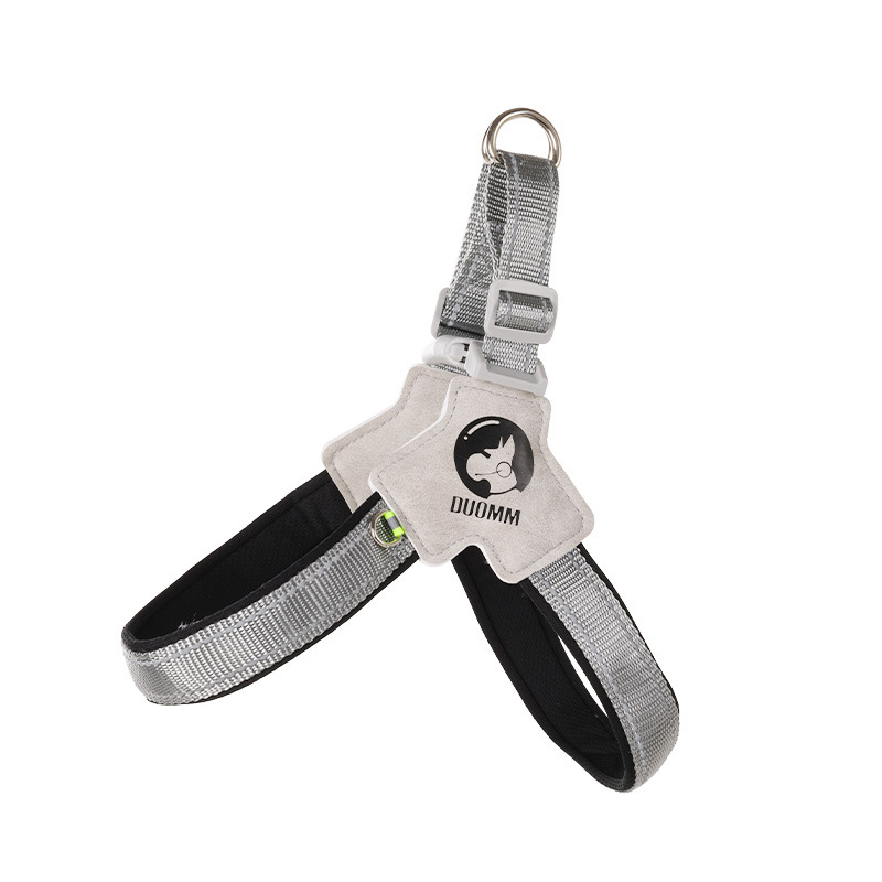 Amazon popular correa para el pecho del perro tipo Y cuerda de tracción gran cadena de perro cuerda para caminar transfronterizo al por mayor en stock