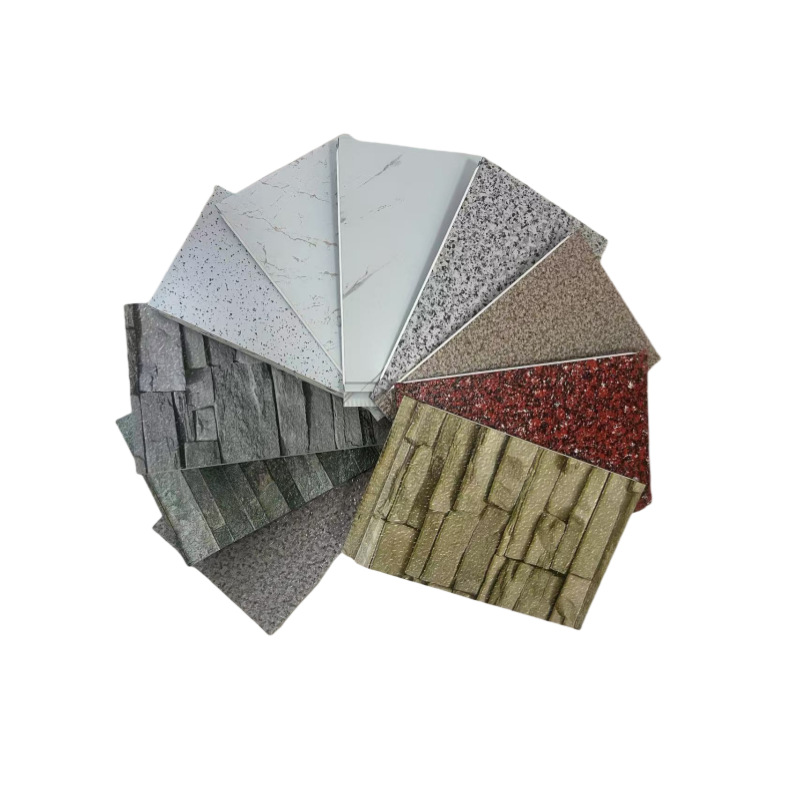Tablero tallado de metal personalizado, tablero integrado decorativo de pared interior y exterior, espuma de poliuretano, aislamiento térmico, tablero ignífugo, tablero de caja de guardia