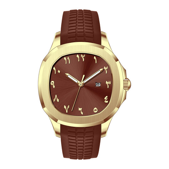 Explosive PLADEN watch classic grenade silicone tape waterproof quartz watch square business men's watch wholesale