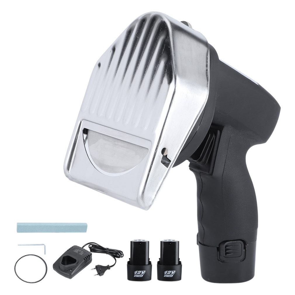 Exportación de Oriente Medio inalámbrico de mano cortadora de carne eléctrica cuchillo rebanador batería Turquía barbacoa cortadora al por mayor