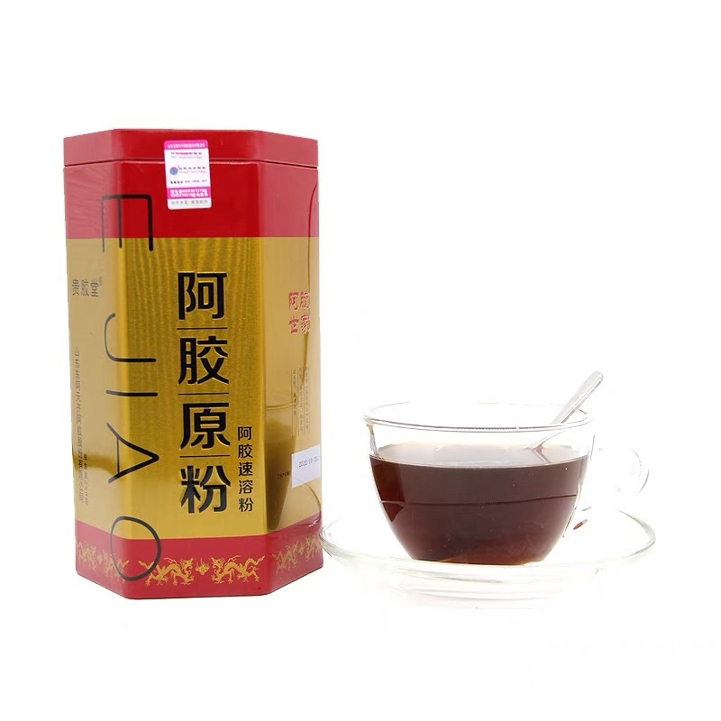 Shandong donkey-hide gelatin instant powder dongguijiaotang ejiao instant donkey-hide gelatin powder 250g Tianqi donkey-hide gelatin Co., Ltd.