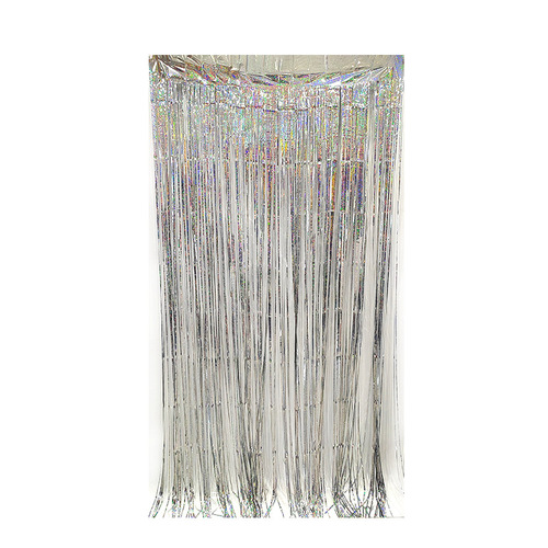 Cross-border birthday party decoration 1*2 meters wedding decoration background wall layout wholesale laser rain curtain