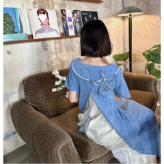 ドレス ゆったり着痩せ Aラインスカート 刺繍パッチワーク ロマンチックフレンチロングスカート