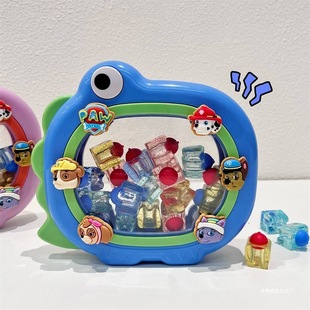 Paw Patrol Milk Tooth Storage Box Children's Tooth Collection Box Male Replacement Tooth Memorial Collection Box Cute Cartoon