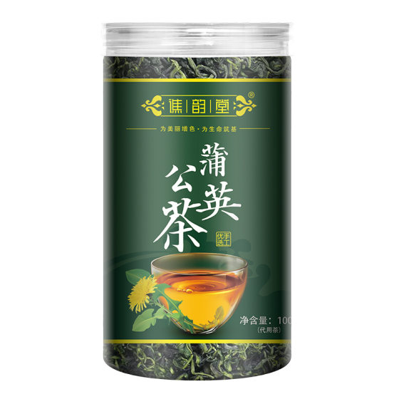 Yuntang tea 100g/pot Changbai Mountain Valley Ding Biao Ding root dandelion white drum tea