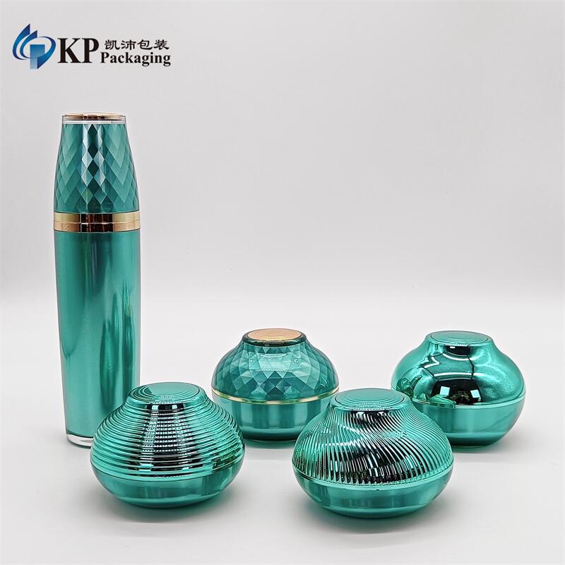 高档亚克力膏霜瓶 面膜瓶 30g钻石切面洋葱瓶 碗形瓶 KP455J30