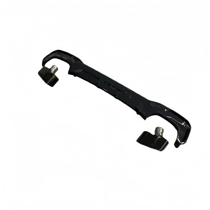 Suitable for Bmw 5 Series G30G38 Modified to M550 Model, Glossy Black Rear Diffuser, Small Body Kit, Tail Throat