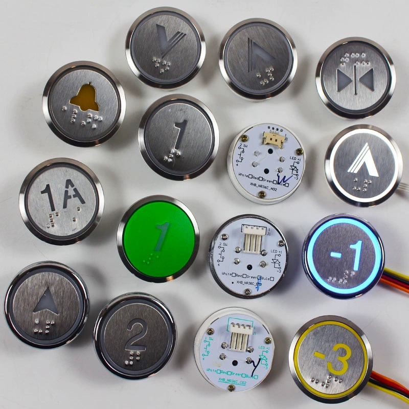 Круглая кнопка, A02, 02b, C02, 34v