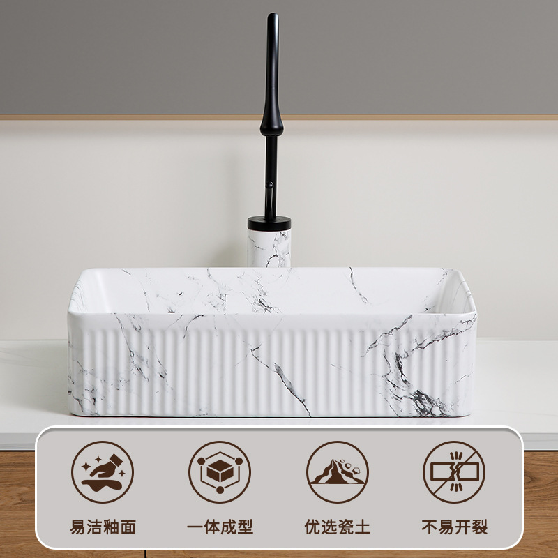 Baño mostrador de baño hotel apartamento lavabo lavabo cerámica lavabo lavabo transfronterizo agencia de almacenamiento de nubes