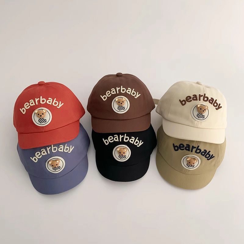 Baseball Cap Für Kinder Mit Sonnenschutz Und Buchstaben_voghion.com