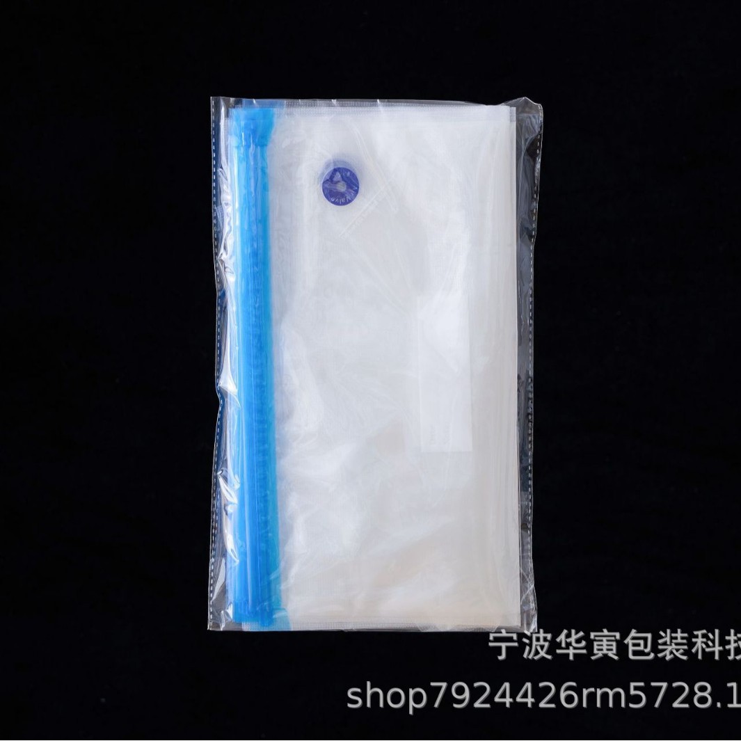 Bolsa de vacío de grado alimenticio para el hogar, vacío de alimentos, sellado y mantenimiento fresco, válvula de aire refrigerado, bombeo manual, se puede repetir