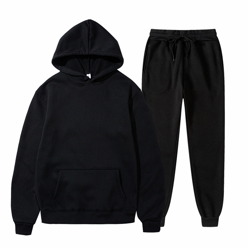 Men's Clothing Models Plus Velvet Thickened Hooded Jacket Solid Color Light Board Blank Hoodie Wholesale LOGO Printing Tide_voghion.com