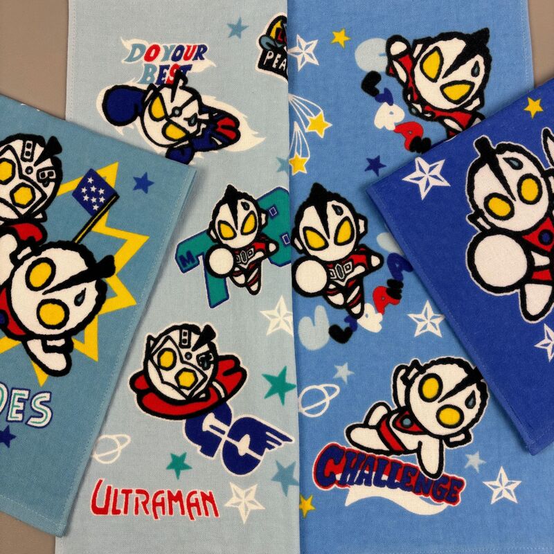 Cotton Cartoon Gauze Reactive Printing Ultra m Salted Egg Superman Soft and Lint-Free Kidsren's Face Wash Towel