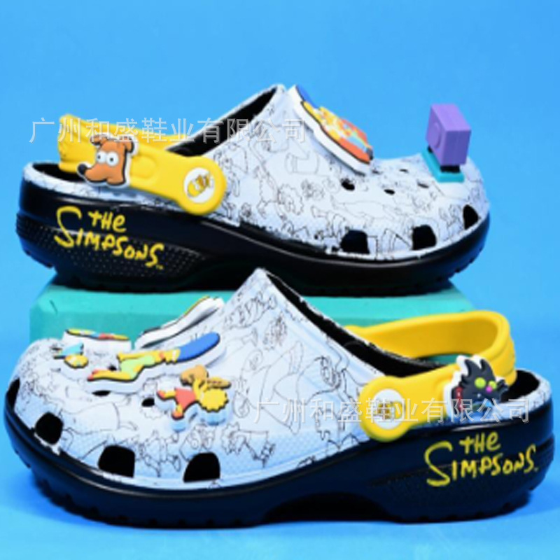 Sandalias Simpson zapatillas de mujer zapatillas de verano anti-deslizante para hombres zapatillas de playa parejas casuales zapatillas de hombre y mujer