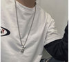 Tide, rabbit, pendant, trend necklace suitable for men and women hip-hop style, design long accessory, sweater, simple and elegant design, trend of season