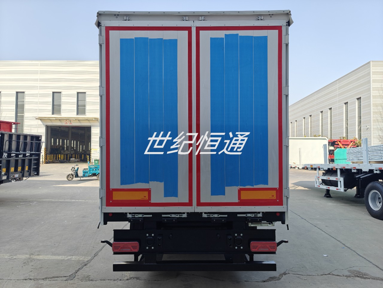 对外直发侧帘半挂车集装箱式物流运输篷布货车车卡车空气悬架车-阿里巴巴