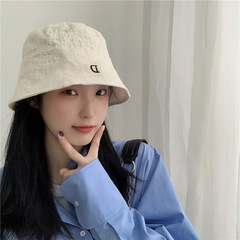新型帽子女性漁師帽蝶結び日焼け止め日よけ帽子夏の薄い通気性のある日よけ帽子屋外