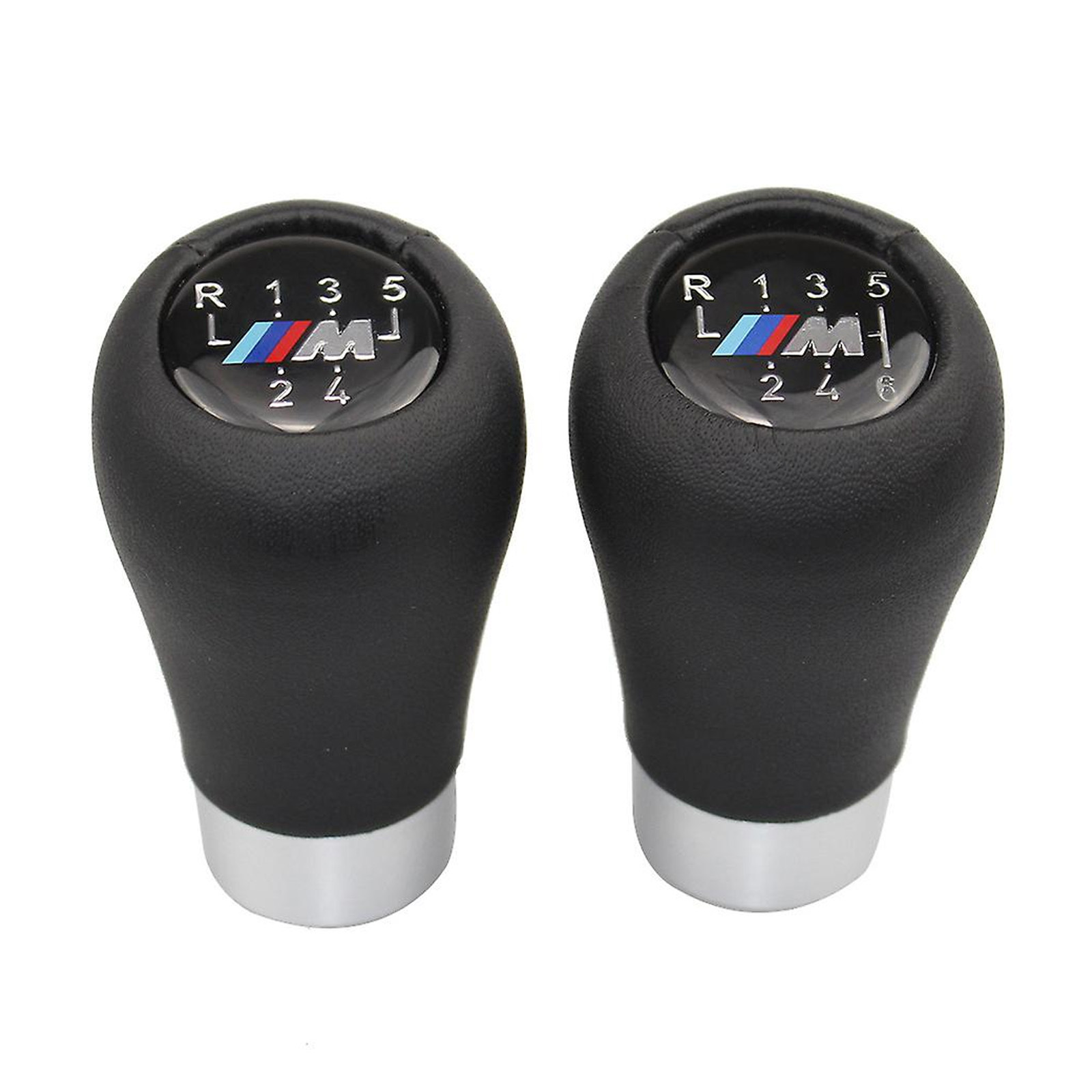 Cross-border applicable BMW car gear shift knob with 3D M logo, 5/6 speed shift lever handle ball, cabin accessory