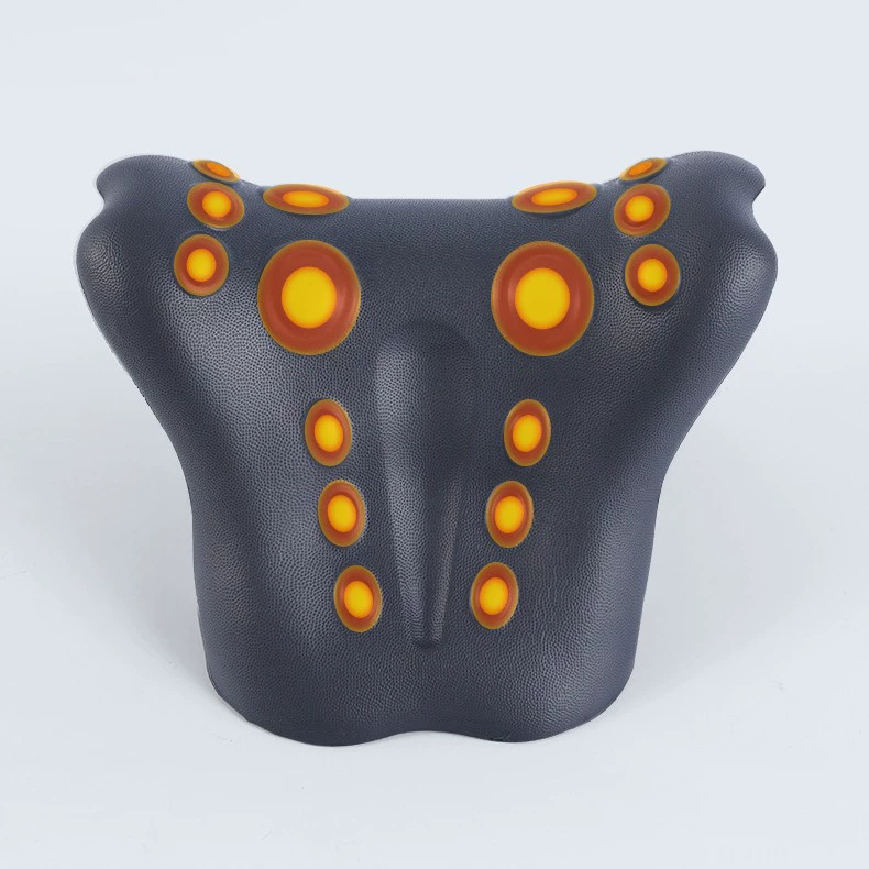 Новая подушка для шейного отдела позвоночника, C-образная подушка против сутулости, подушка для коррекции изгиба, массажная подушка для вытяжения, для выравнивания и расслабления шейного отдела позвоночника, для домашнего использования