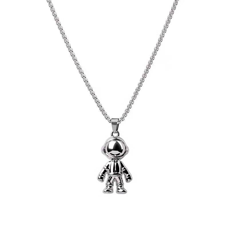 Streetwear Cartoon Character Alloy Plating Unisex Charms Pendant Necklace display picture 3