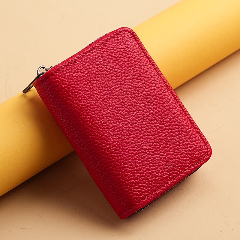 Paquete de tarjetas Cartera de múltiples tarjetas para mujer Cartera de tarjetas de gran capacidad Paquete de tarjetas de múltiples tarjetas Paquete de órganos cortos para hombres