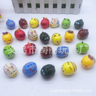 New animal pull back car Little Bee pull back car baby inertia car toy kindergarten gift