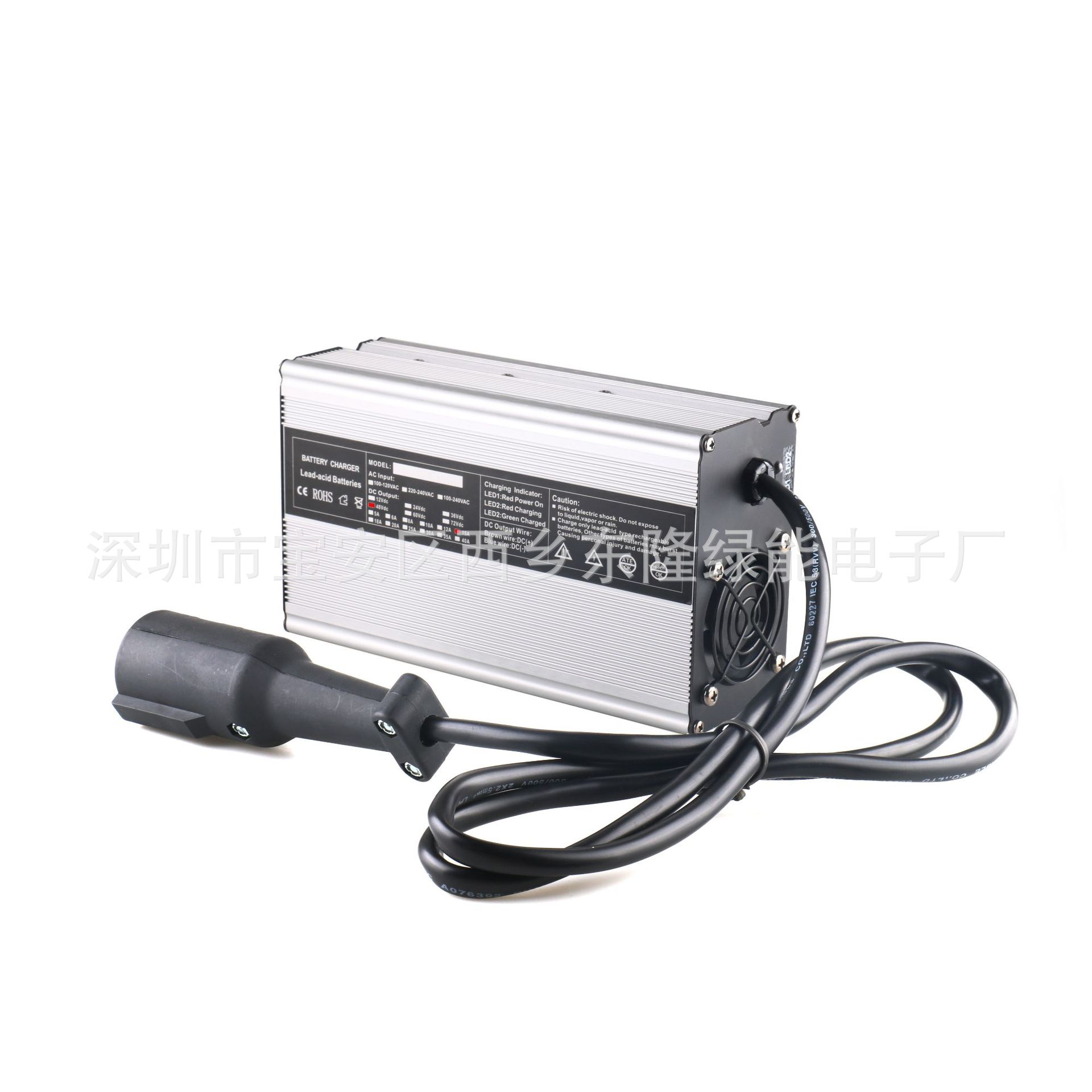 36V12A高尔夫球车EZGO美规110V铅酸充电器RPC大圆头CLUB CAR