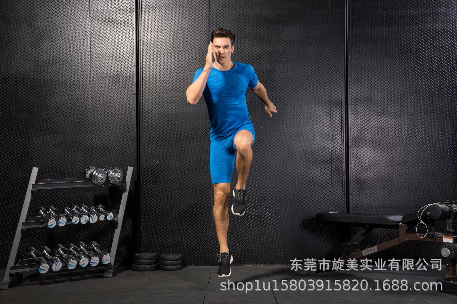 Быстро сохнущая спортивная футболка с коротким рукавом для походов/тренажерного зала, европейский стиль, обтягивающий