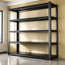 家用置物架货架阳台多层储物架钢制储藏间厨房收纳架快递杂物架子