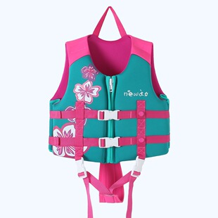 2022 New Kidsren's Life Jacket Professional Buoyancy Vest for Boys and Girls, Snorkeling and Swimming Warm