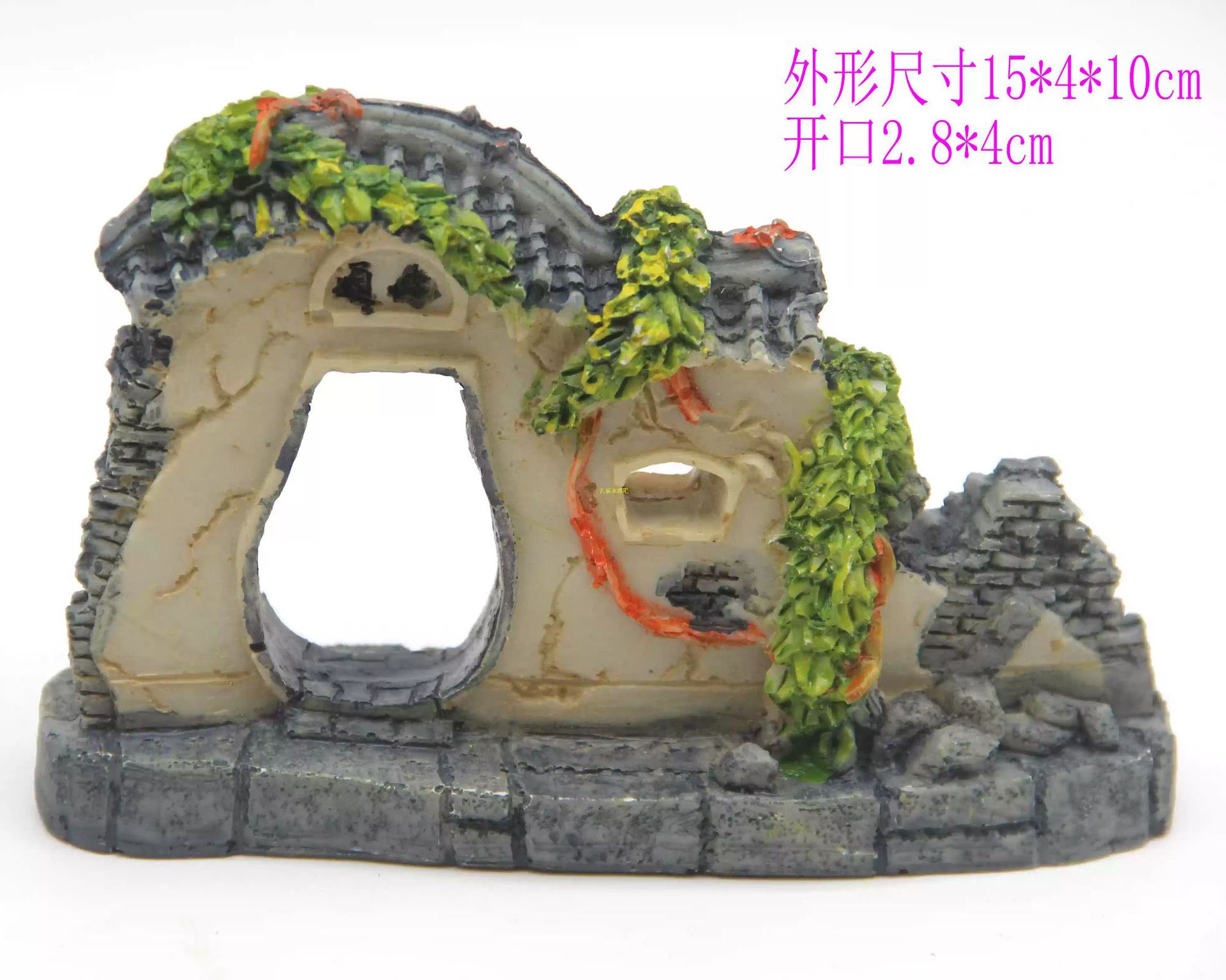 The gate leads to a quiet place