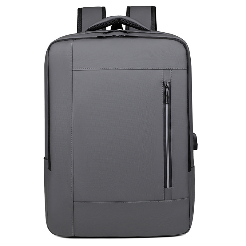 Cross-border Casual Business Backpack For Men, Multifunctional Laptop Bag, Water-resistant, Suitable For College Students_voghion.com