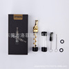 7pmini T5mini dry burning permanent mouth spiral atomizer Glass Twisty Blunt Dry Herb