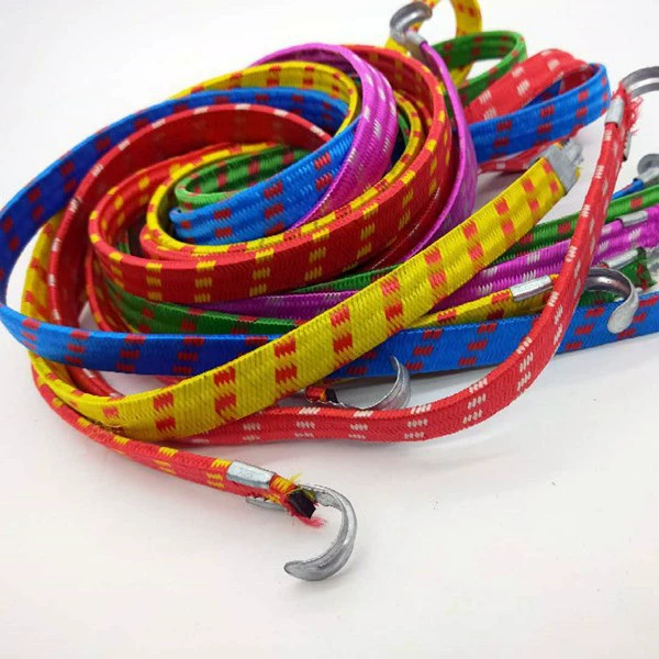 Belt, bike trunk, luggage elastic cable ties with rope, on elastic band