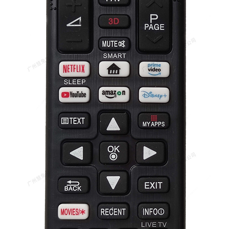Control Remoto Universal para Televisor LCD LG Prime Video Netflix Rakuten
