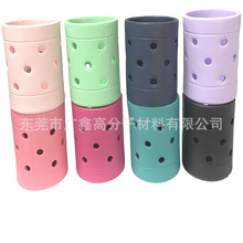 厂家生产NBR橡塑杯套EVA丁晴橡胶管黑白彩色光面健身器材橡塑杯套