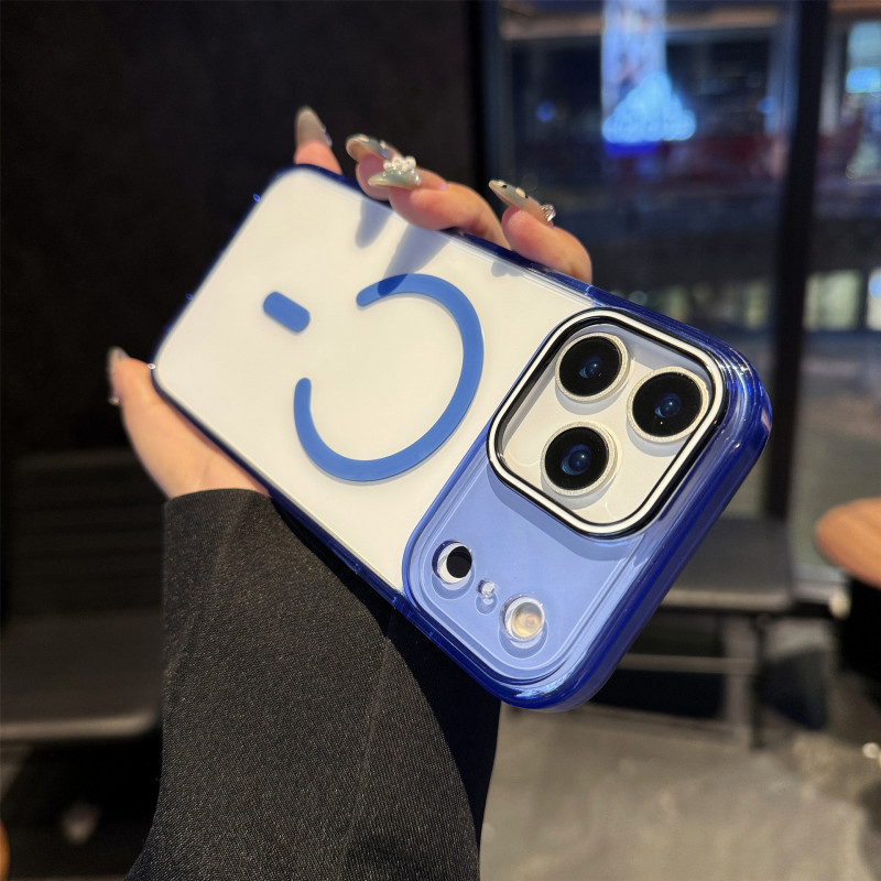 苹果17promax透明磁吸手机壳 简约iPhone16超薄15/14防摔保护套13|undefined