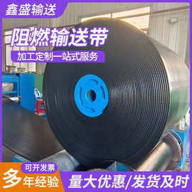 橡胶输送带耐磨耐高温尼龙传送带阻燃带人字花纹工业运输皮带