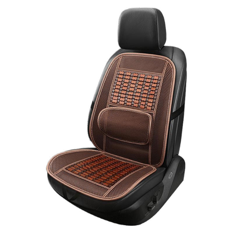 夏用車用腰パッド、腰背もたれ、通気性のあるクールパッド、シートクッション、トラック夏用シートバッククッション、腰サポート|undefined