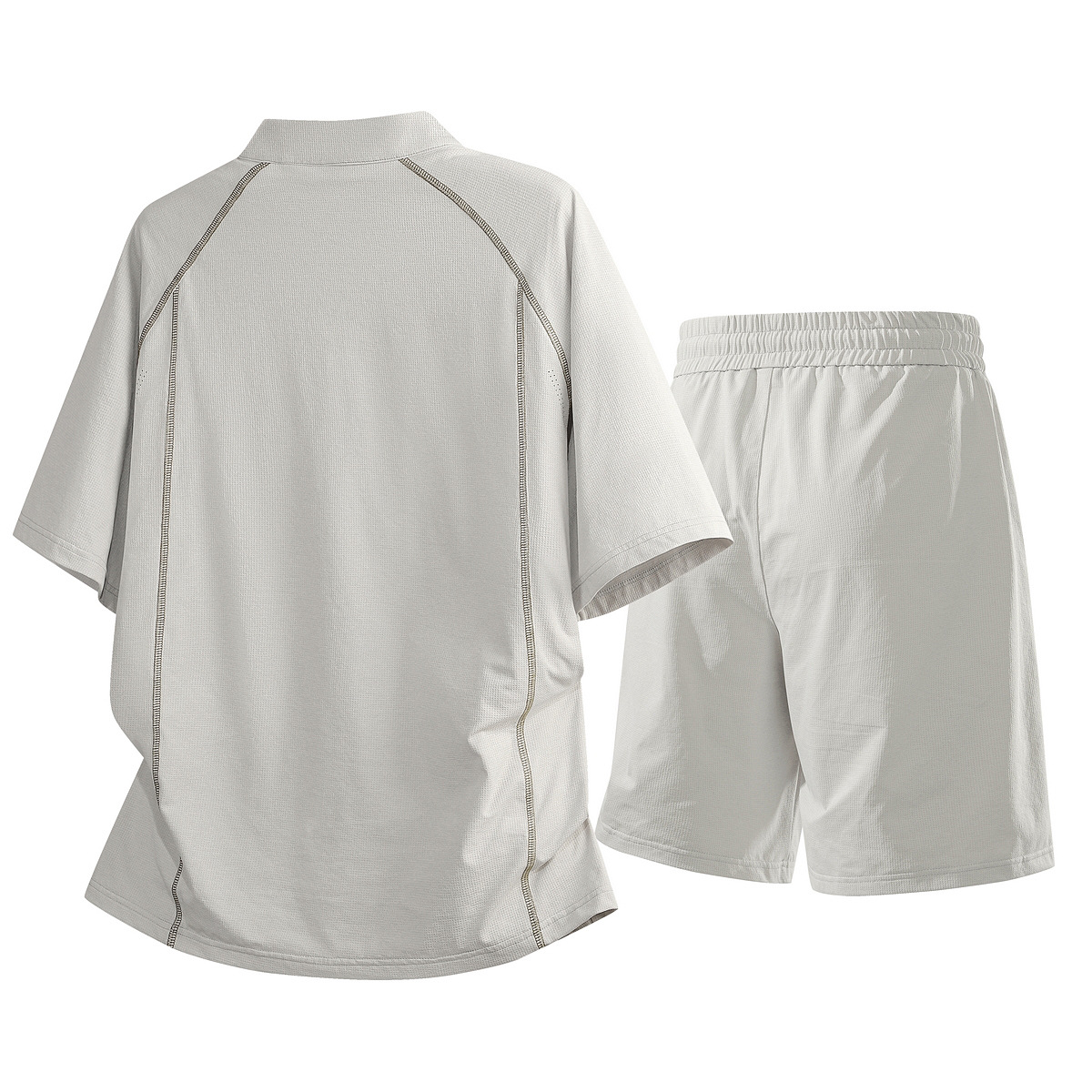 Trajes de tendencia para hombres verano 2026 nuevos deportes casuales con pantalones cortos de mangas cortas guapos de alta calidad.