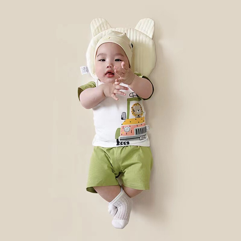 Baby's Summer Suit Baby's Short-sleeved Thin Cotton Children's Girl's Boy's Summer Clothes Children's T-shirt Shorts One-year-old