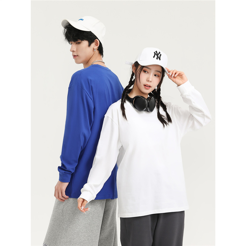 Customized Sweatshirts for Autumn and Winter, Round Neck, High-End Workwear for Catering, Couples, Employees, Men and Women, Work Uniforms with Logo Printing Available