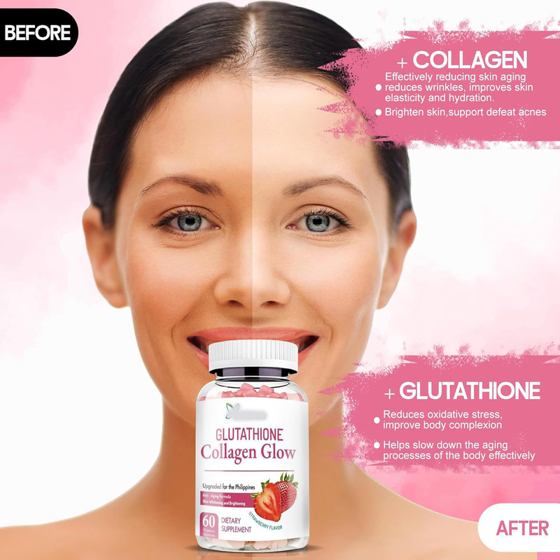国境を越えた現貨GLUTATHIONEグルタチオンコラーゲンソフトキャンディサプリメントストロベリーニュートリションソフトキャンディ|undefined