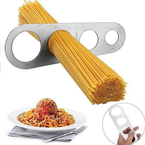 Chef's Factory Wholesale Household Stainless Steel Spaghetti Scale Measurement Noodle Tool Flour Measuring Kitchen Small Gadget