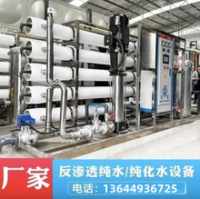 大型工业二级双级ro反渗透纯水设备edi超纯水纯净水处理生产设备