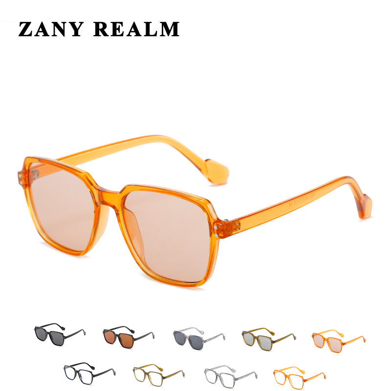 Nueva Internet celebridad gafas de sol estilo francés marco grande pequeño libro rojo color gafas de sol uv400 gafas fabricante en stock