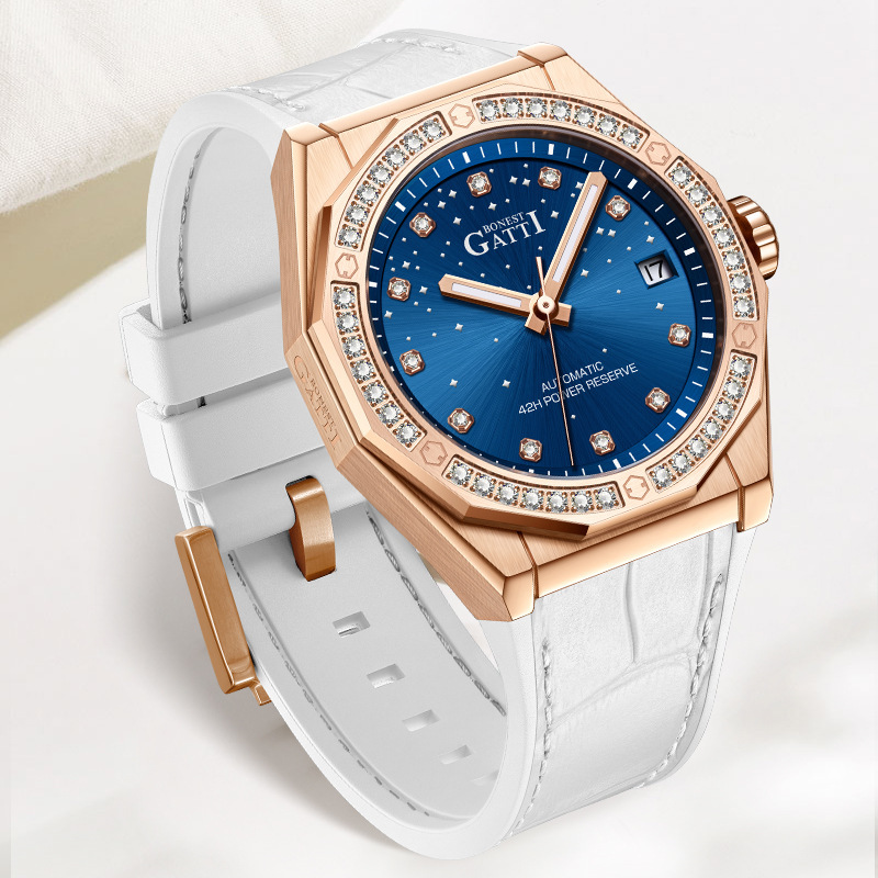 Bugatti watch German brand high-end Starry Sky Diamond women's watch mechanical watch cross-border supply generation watch