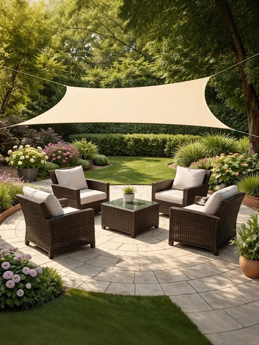 420D Oxford cloth sunshade canopy for outdoor courtyard, sun and rain protection, camping sunshade canvas, balcony sunshade