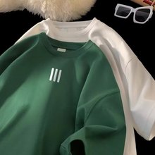 美式潮牌百搭新款宽松时尚舒适潮短袖体恤潮流设计感上衣短袖潮男