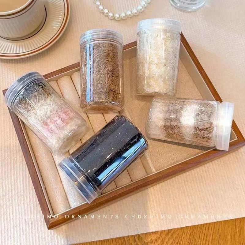 Otoño y invierno de color peluche suave engrosado anillo de cabello para mujeres 2024 nuevo estilo simple de tejido de peluche correa de goma